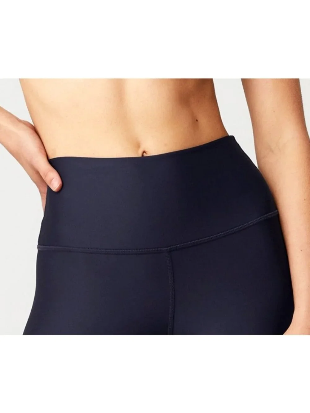 Alo 7/8 High-Waist Airlift Leggings Navy Hi-Rise Waisted Tights Skinny Pants S